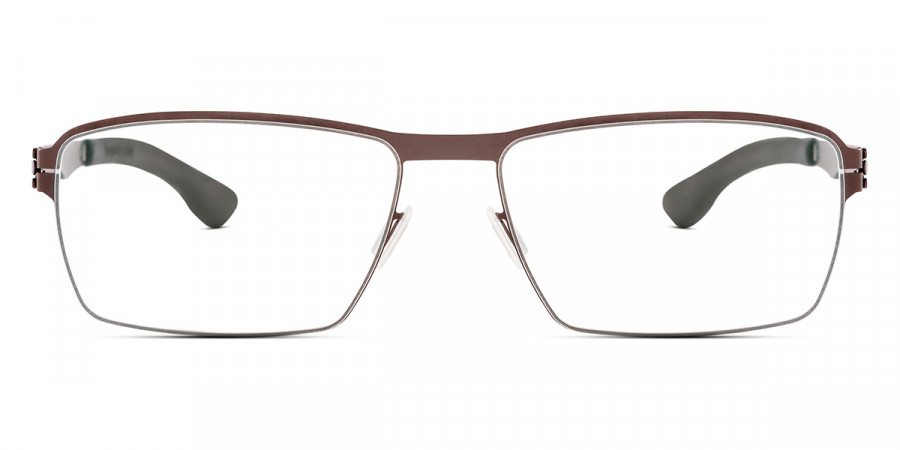 Ic! Berlin Lars D. Teak Eyeglasses Front View