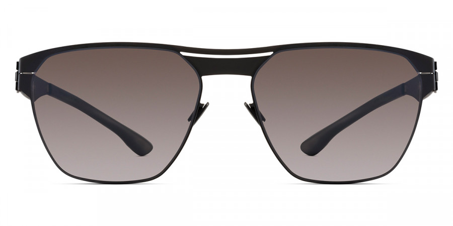 Ic! Berlin Leon Black Sunglasses Front View