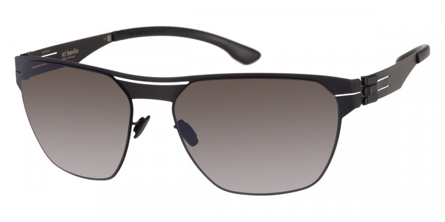 Ic! Berlin Leon Black Sunglasses Side View