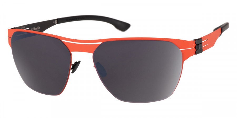 Ic! Berlin Leon Habanero Black Sunglasses Side View