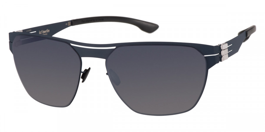 Ic! Berlin Leon Marine Blue Sunglasses Side View