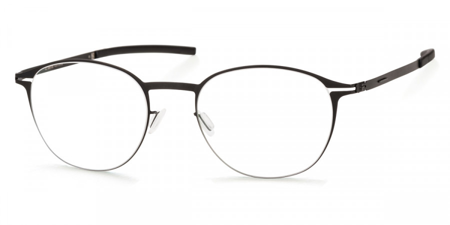 Ic! Berlin Leste Black Eyeglasses Side View