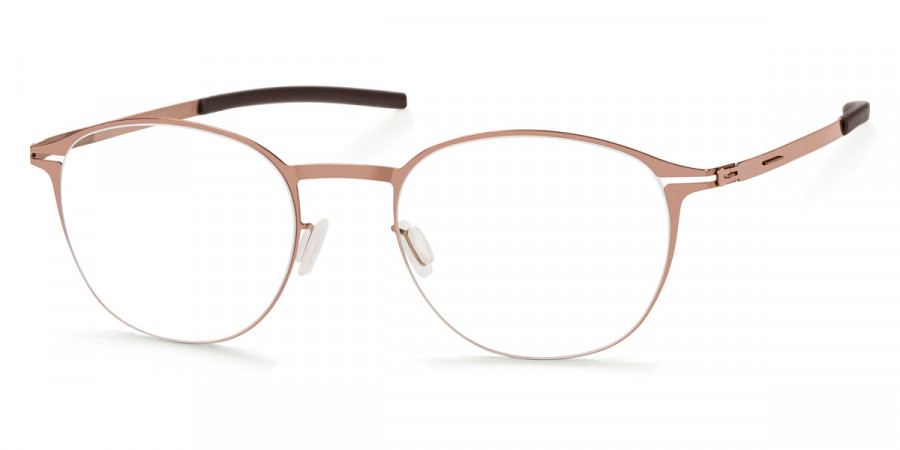 Ic! Berlin Leste Shiny Copper Eyeglasses Side View