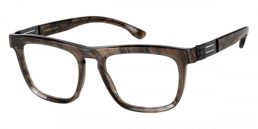 Ic! Berlin Liam Brown Driftwood Eyeglasses Side View