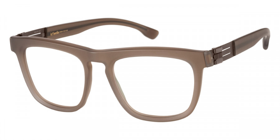 Ic! Berlin Liam Walnut Matte Eyeglasses Side View