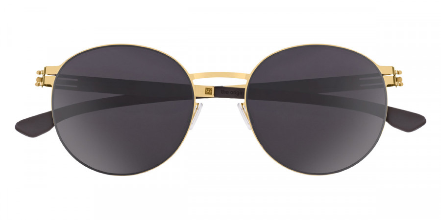 Ic! Berlin Liliya S. Matt-Gold Sunglasses Front View