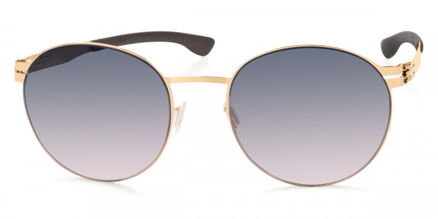 Ic! Berlin Liliya S. Rosé-Gold Sunglasses Side View