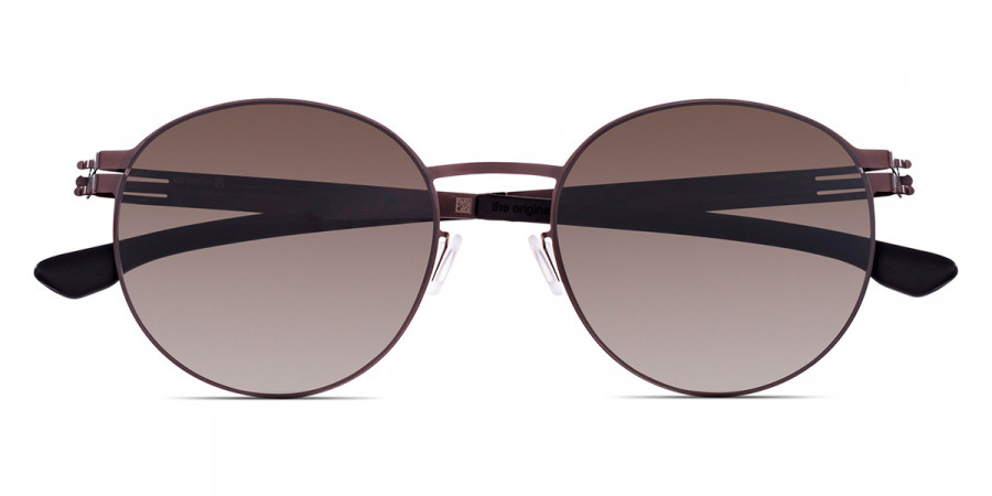 Ic! Berlin Liliya S. Teak Sunglasses Front View