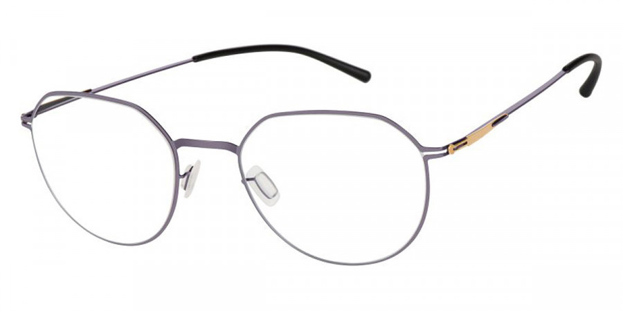 Ic! Berlin Lio Aubergine Eyeglasses Side View