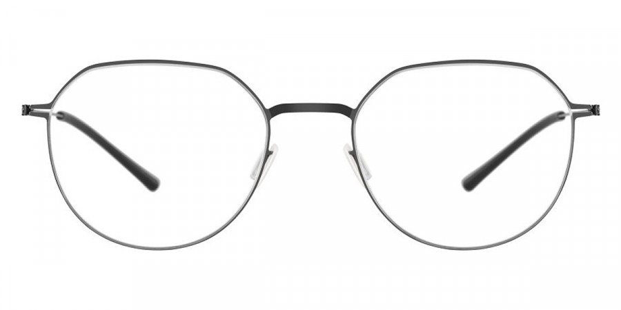 Ic! Berlin Lio Gun-Metal Eyeglasses Front View