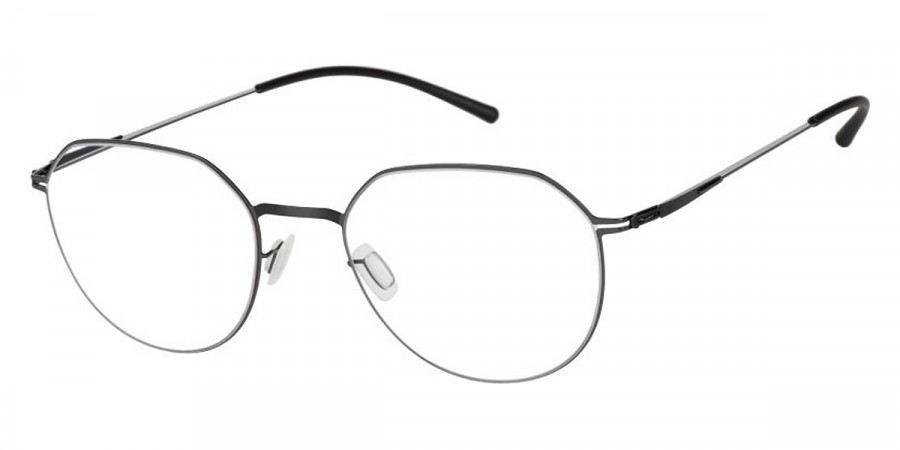 Ic! Berlin Lio Gun-Metal Eyeglasses Side View