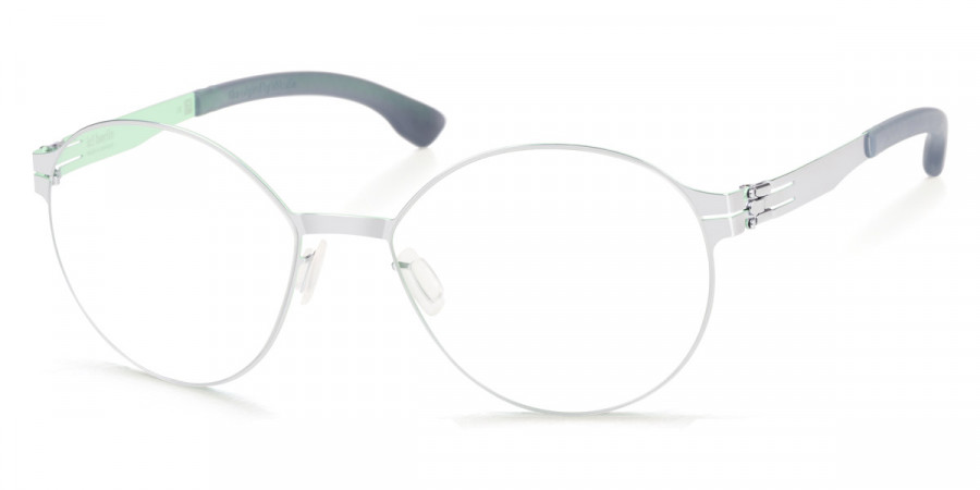 Ic! Berlin Lisa P. Silver Mint Eyeglasses Side View