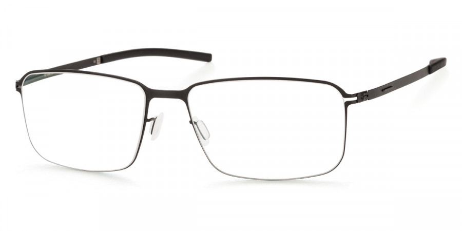 Ic! Berlin Lodos Black Eyeglasses Side View