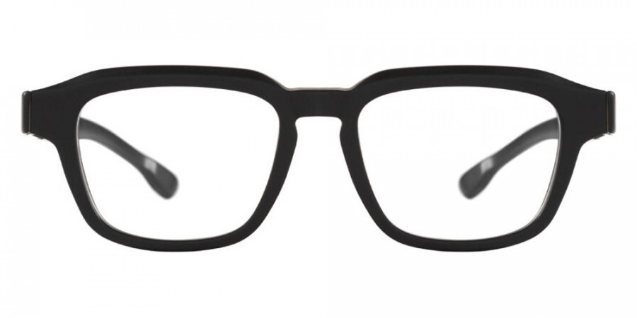 Ic! Berlin Logan Black-Matt Eyeglasses Front View