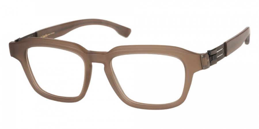 Ic! Berlin Logan Walnut-Matt Eyeglasses Side View