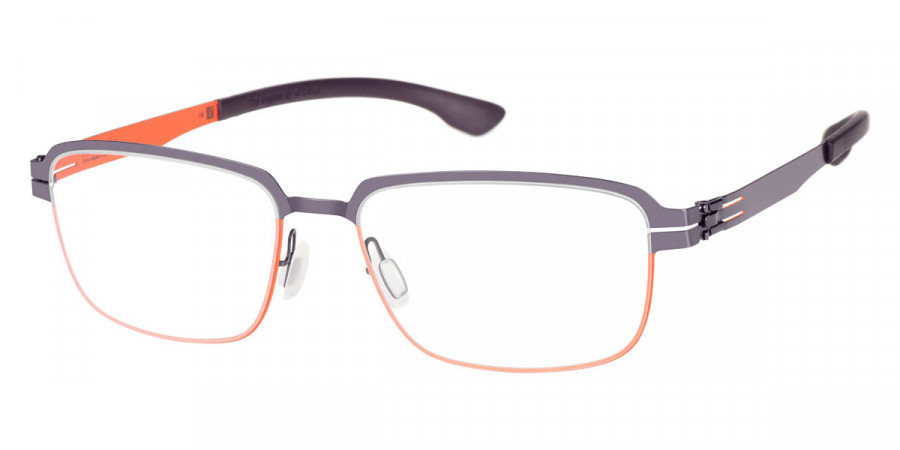 Ic! Berlin Luan Aubergine/Flame Valley Eyeglasses Side View