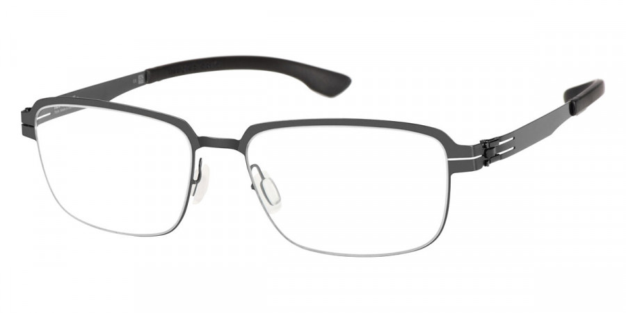 Ic! Berlin Luan Gunmetal Eyeglasses Side View