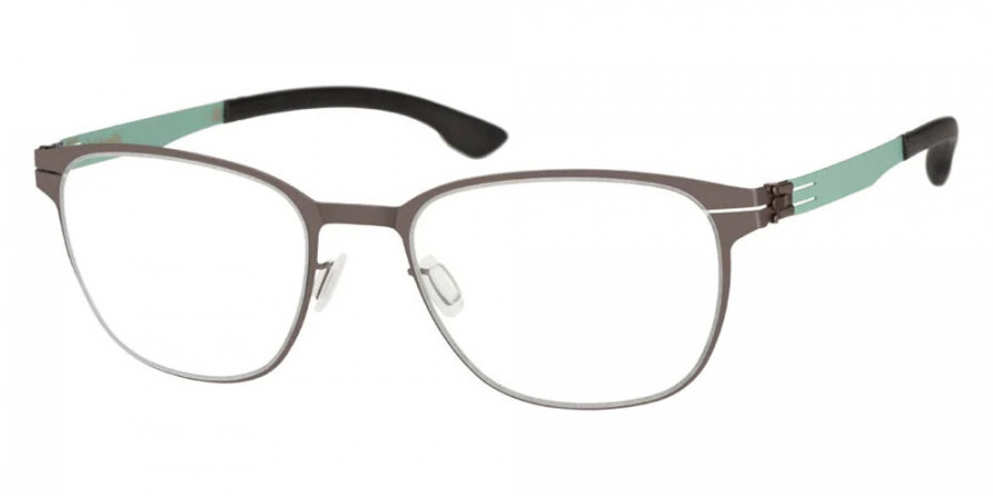 Ic! Berlin Luka Graphite Malachite Eyeglasses Side View