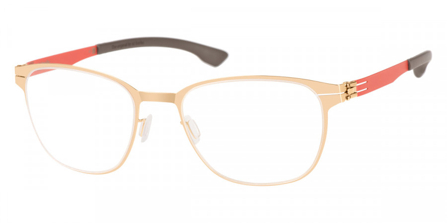 Ic! Berlin Luka Rosé-Gold Eyeglasses Side View