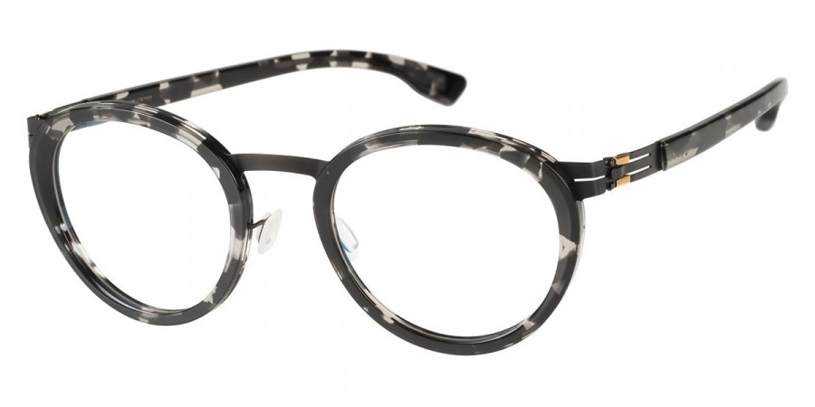 Ic! Berlin Lynda Black-Ecocloud Eyeglasses Side View