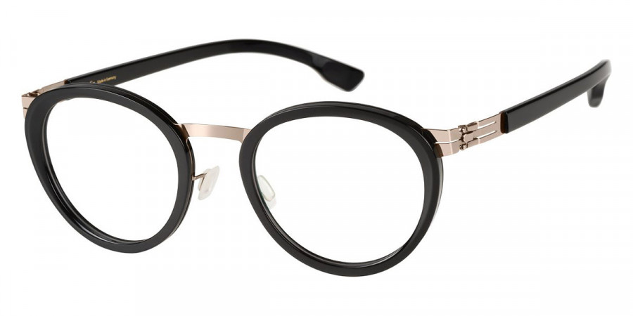 Ic! Berlin Lynda Shiny-Bronze-Ecoblack Eyeglasses Side View