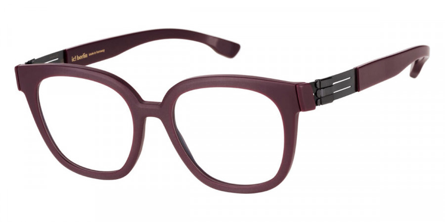 Ic! Berlin Lynn Cassis Matte Eyeglasses Side View