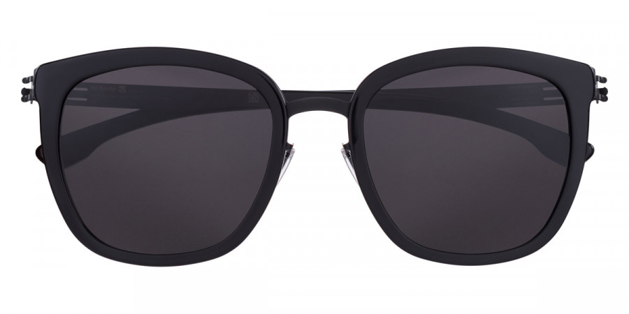 Ic! Berlin Maira B. Black-Obsidian Sunglasses Front View