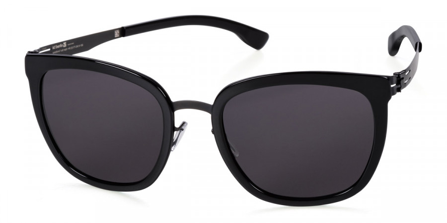 Ic! Berlin Maira B. Black-Obsidian Sunglasses Side View