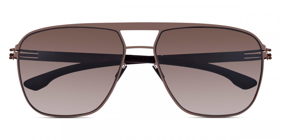 Ic! Berlin Marcel E. Graphite Sunglasses Front View