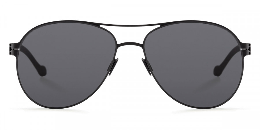 Ic! Berlin MB 02 Black Sunglasses Front View