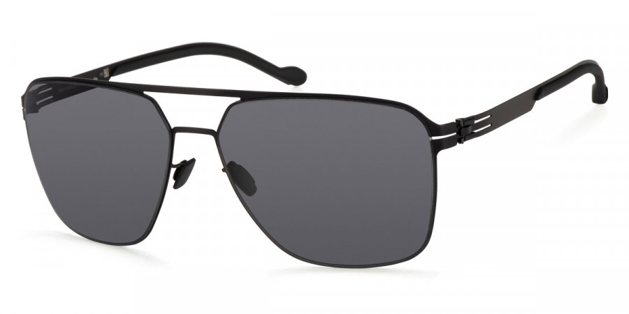 Ic! Berlin MB 03 Black Sunglasses Side View