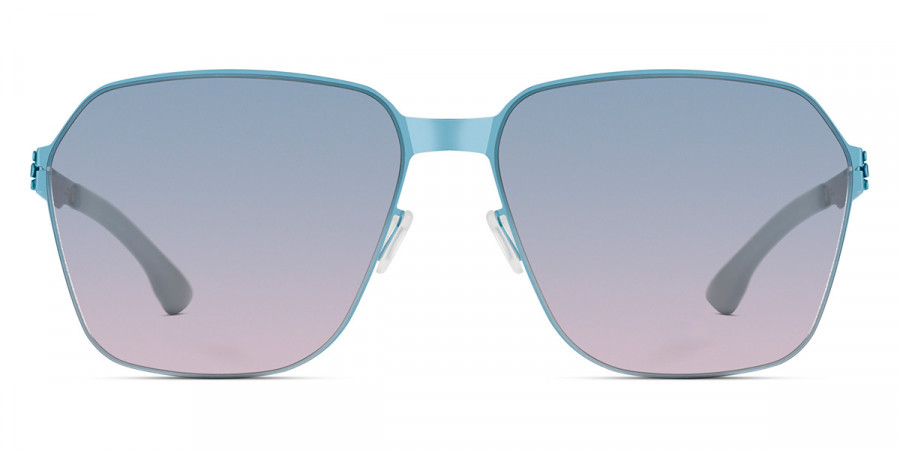 Ic! Berlin MB 04 Electric-Light-Blue Sunglasses Front View