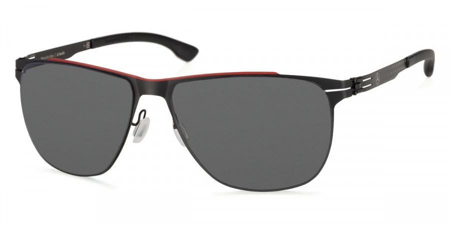 Ic! Berlin MB 05 Red Bridge-Black Sunglasses Side View