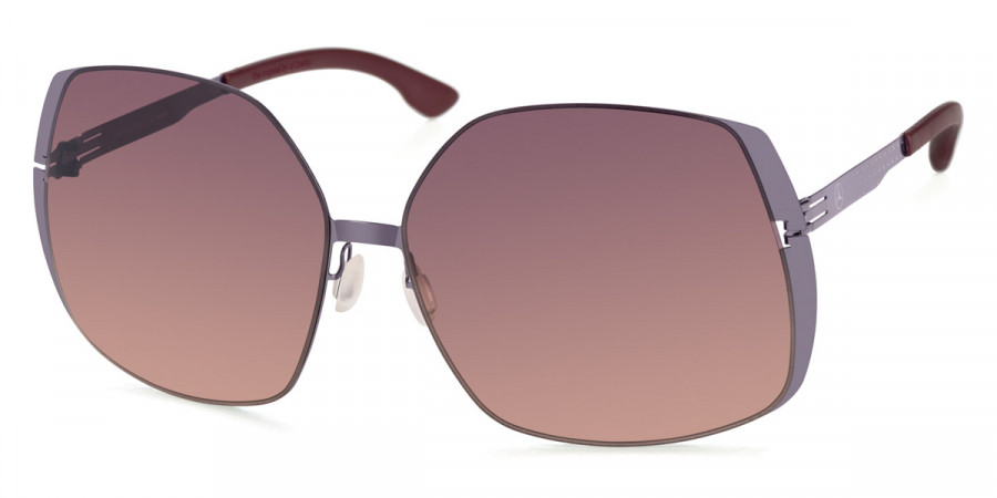 Ic! Berlin MB 06 Aubergine Sunglasses Side View