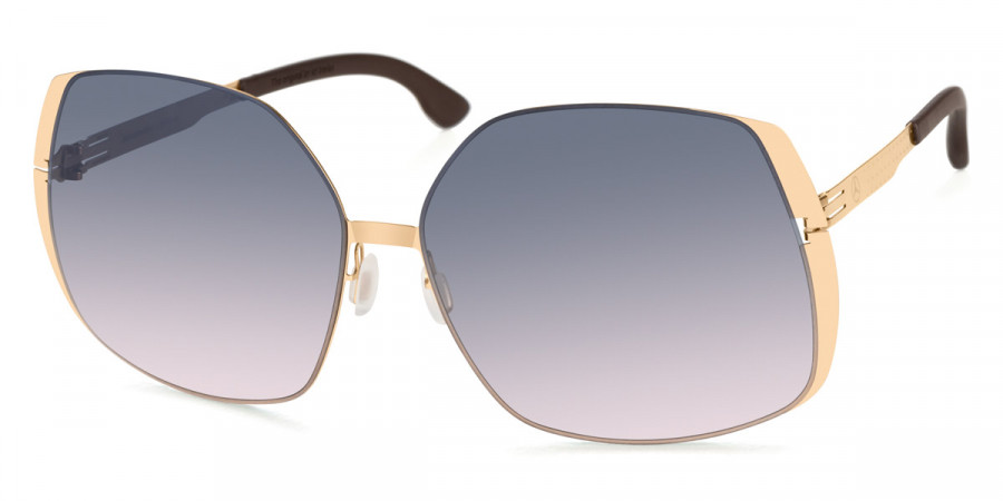 Ic! Berlin MB 06 Rosé-Gold Sunglasses Side View