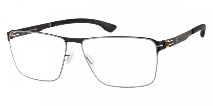 Ic! Berlin MB 10 Black Eyeglasses Side View