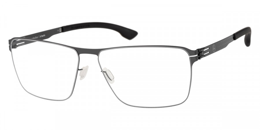 Ic! Berlin MB 10 Gun-Metal Eyeglasses Side View