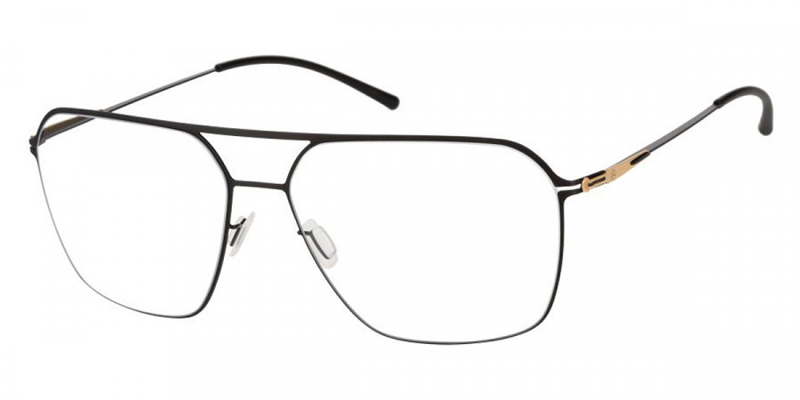 Ic! Berlin MB 11 Black Eyeglasses Side View