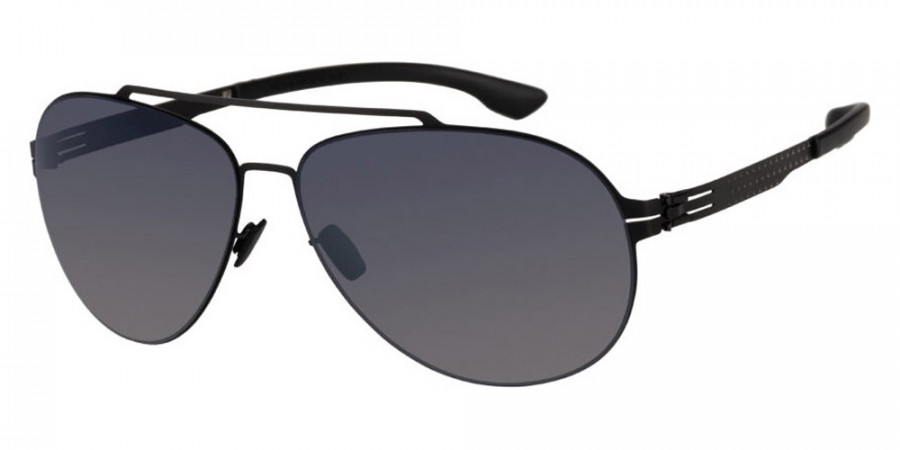 Ic! Berlin MB 15 Black Sunglasses Side View