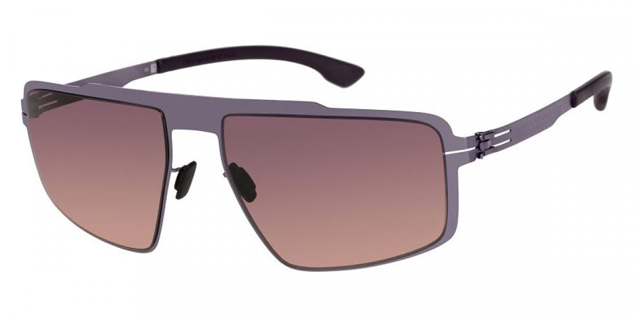 Ic! Berlin MB 16 Aubergine Sunglasses Side View