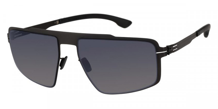 Ic! Berlin MB 16 Black Sunglasses Side View