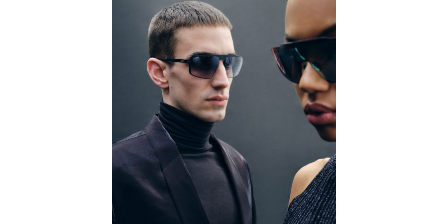 Ic! Berlin MB 16 Black Sunglasses Lifestyle Shot