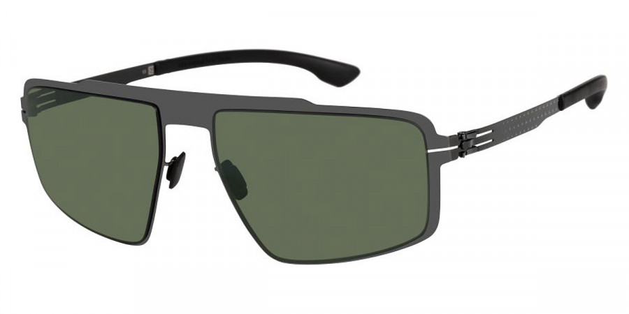 Ic! Berlin MB 16 Gun-Metal Sunglasses Side View