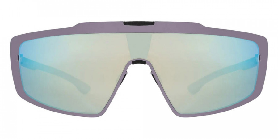 Ic! Berlin MB Shield 03 Aubergine Sunglasses Front View