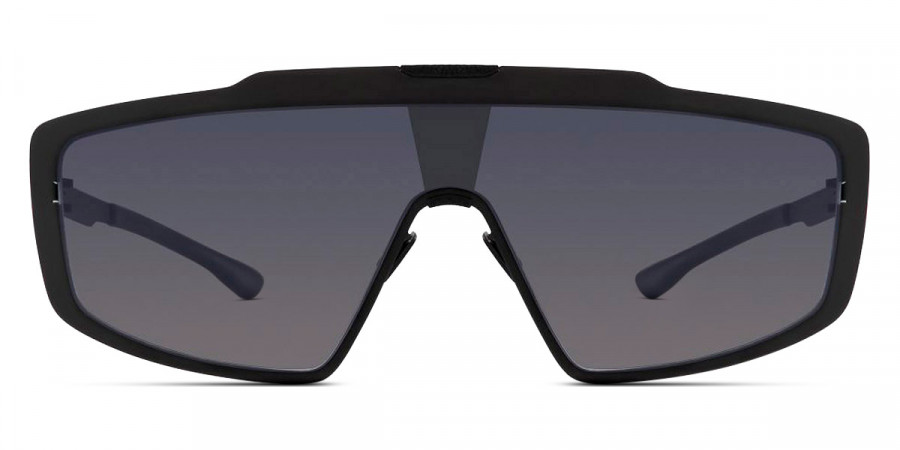 Ic! Berlin MB Shield 03 Black Sunglasses Front View