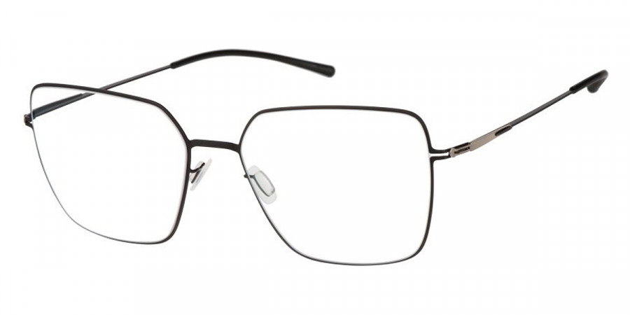 Ic! Berlin Mea Black Eyeglasses Side View