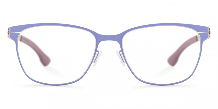 Ic! Berlin Mila Z. Gold Lilac Eyeglasses Front View