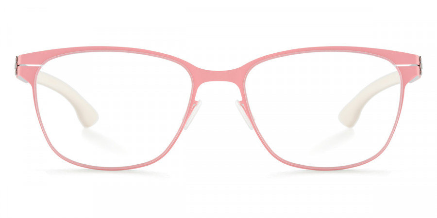 Ic! Berlin Mila Z. Silver Flamingo Eyeglasses Front View