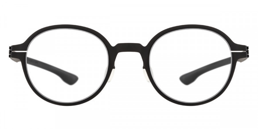 Ic! Berlin Minho Black Eyeglasses Front View