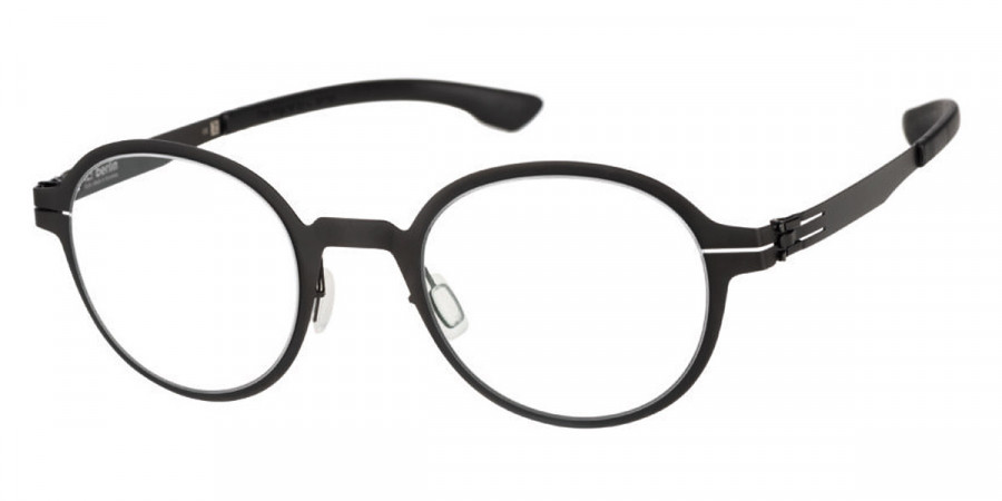 Ic! Berlin Minho Black Eyeglasses Side View